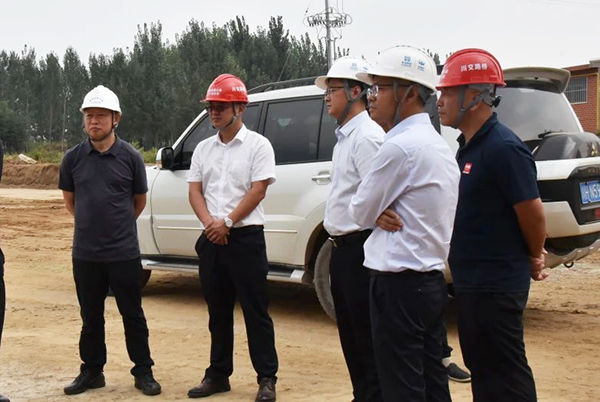 川交公司黨委副書記、董事、總經(jīng)理魯正偉赴秦唐高速片區(qū)項目檢查指導(dǎo)工作
